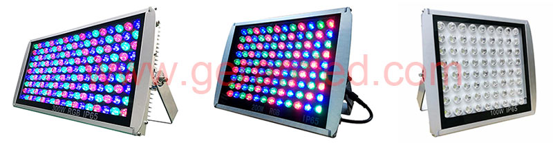 Lampu Banjir RGB DMX 100W 200W 300W