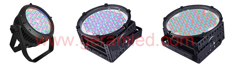 Đèn pha LED DMX RGB công suất cao