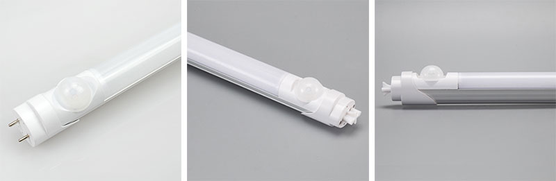 Tubo LED com sensor de movimento IR