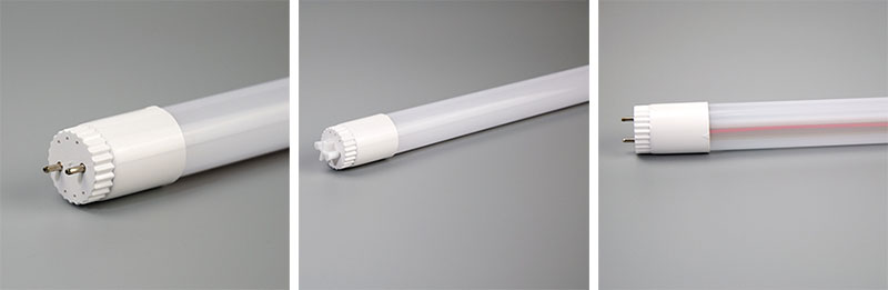 Tubo de luz LED de plástico