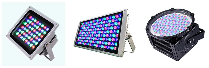 RGB LED prožektorius