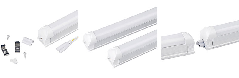 Tube lumineux LED intégré T8