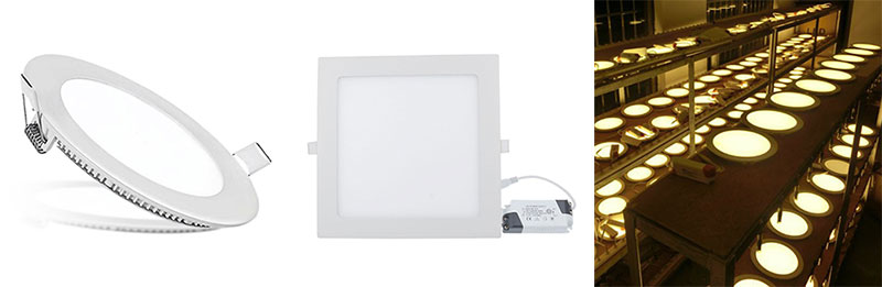 Lampu Panel LED Kecil Ultra Tipis