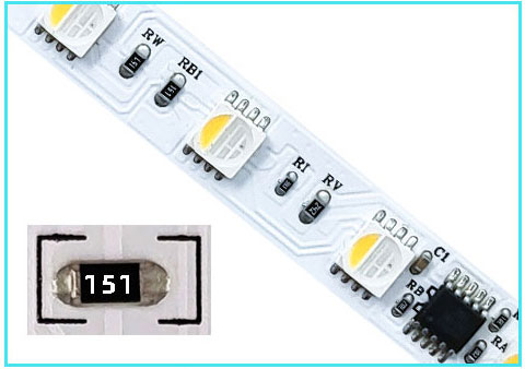 ไฟ LED Strip DMX RGB RGBW DMX512 แอดเดรสได้