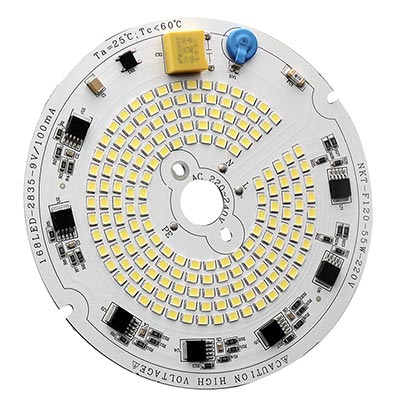 Aus wie vielen Teilen besteht eine LED-Leuchte?