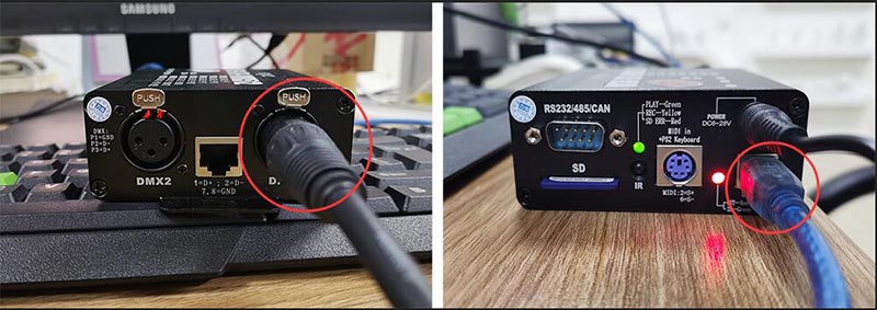 Làm thế nào để sử dụng phần mềm lập trình bộ điều khiển DMX 512?