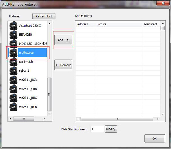 Come utilizzare il software di programmazione del controller DMX 512?