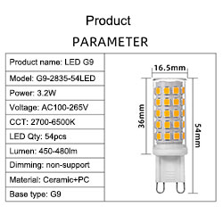 معلمات ضوء LED التي يجب أن تعرفها