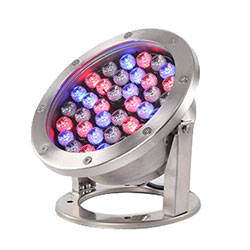 Bañador de pared LED RGB DMX para exteriores de 36W 72W 108W