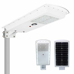 25w 30w alt i én led solcelle gadelampe