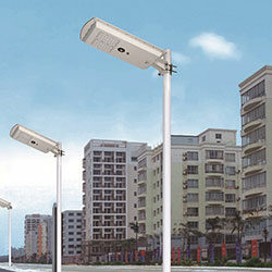 25w 30w integruotas LED saulės sodo gatvės šviestuvas