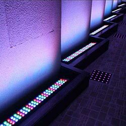 Luz led wall washer de 48 watts 72 watts 108 watts dmx