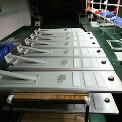 80 watt integreret solcelledrevet led gadelys