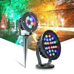 đèn led sân cỏ rgbw